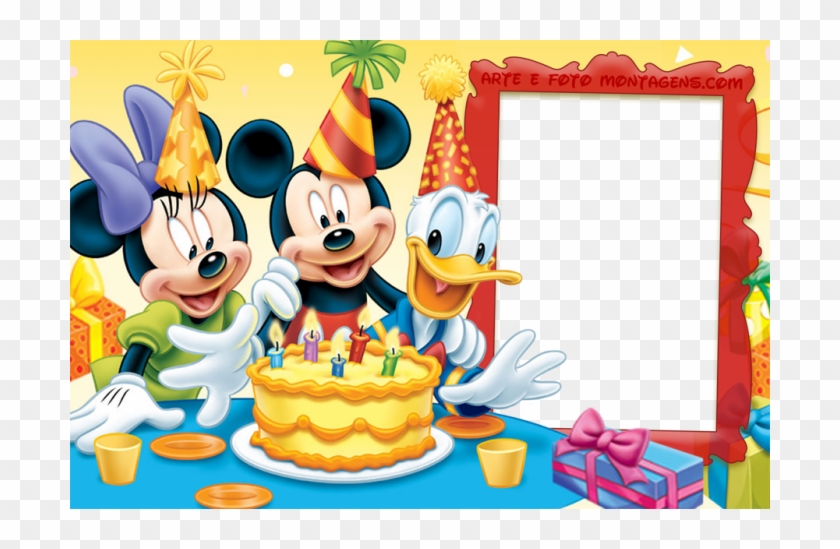 Mickey Mouse Birth Day Background, HD Png Download - 700x469(#2985046) -  PngFind