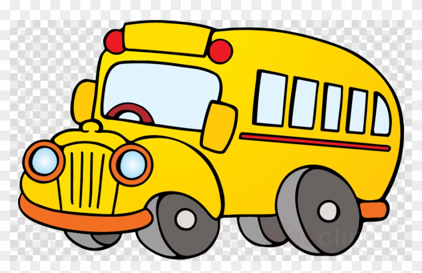 Cartoon Bus Png Clipart School Bus Clip Art - Cartoon Transparent Bus Png,  Png Download - 900x540(#2987074) - PngFind