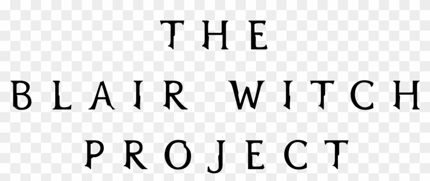 The Blair Witch Project Logo Png Transparent - Blair Witch Project, Png