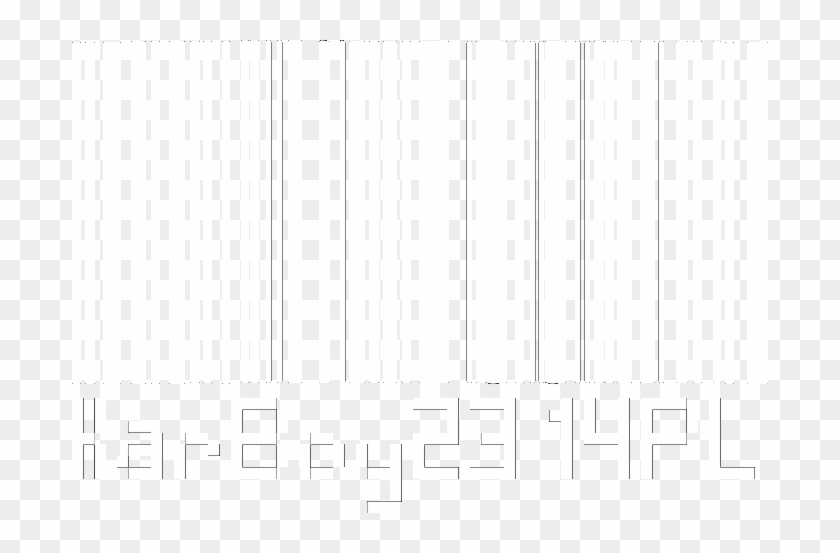 Barcode Transparent White Background - Monochrome, HD Png Download -  696x473(#2987955) - PngFind