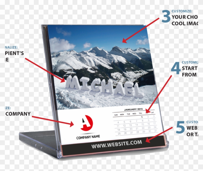 Customized Calendar For Your Company - Kalender Mit Namen, HD Png