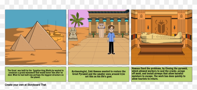 The Great Pyramid - Cartoon, HD Png Download - 1165x488(#2992558) - PngFind