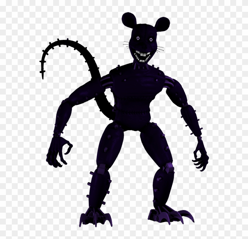 Five Nights At Candy's 3 Shadow Rat - Five Nights At Candy's 3 Monster Rat,  HD Png Download - 576x729(#2997763) - PngFind