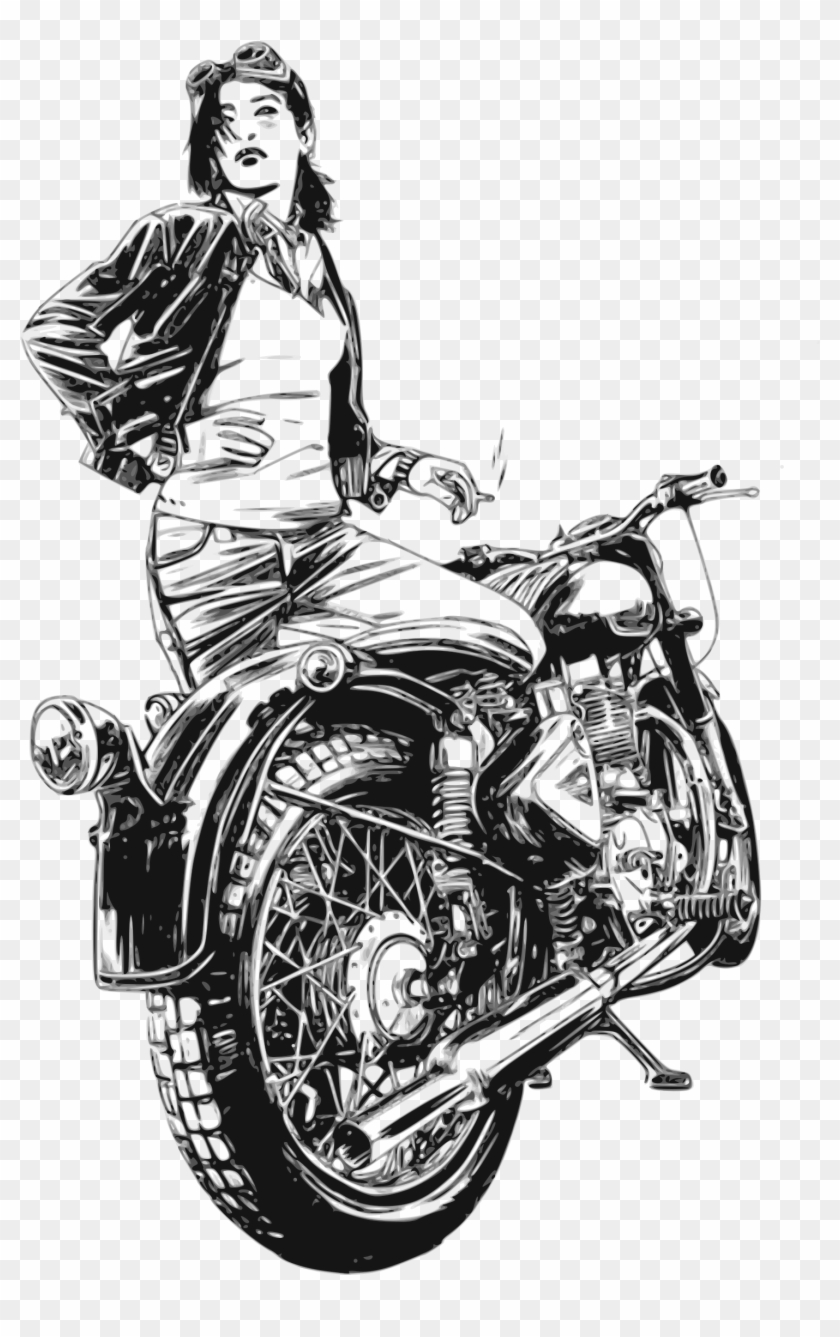 Download This Free Icons Png Design Of Motorbike Woman Motorcycle Woman On A Motorbike Transparent Png 1697x2400 2998970 Pngfind