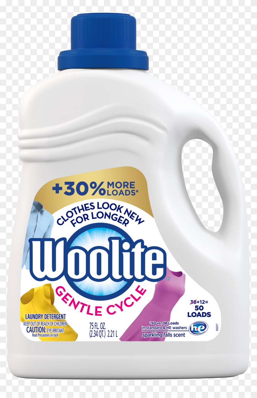Woolite Gentle Cycle Liquid Laundry Detergent 75oz Plastic Bottle Hd Png Download 2700x2700 38848 Pngfind