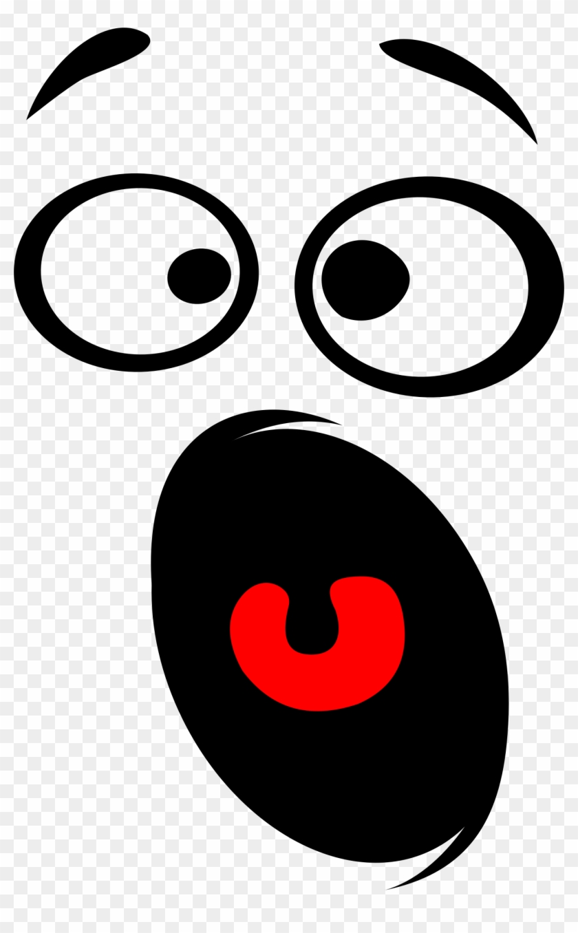 Animated Scared face | Sticker