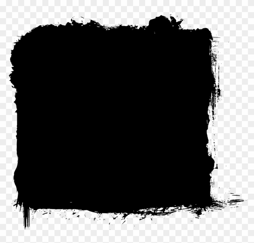 Png File Size - White Grunge Square Png, Transparent Png - 1024x931 ...