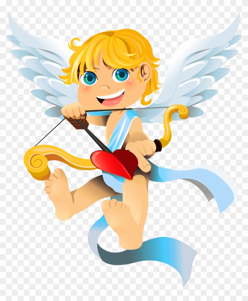 Valentine Cupid Png Clipart - Valentine Cupids Clipart, Transparent Png ...