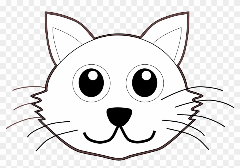 Cute Cat Face Colouring Pages - ipanemabeerbar
