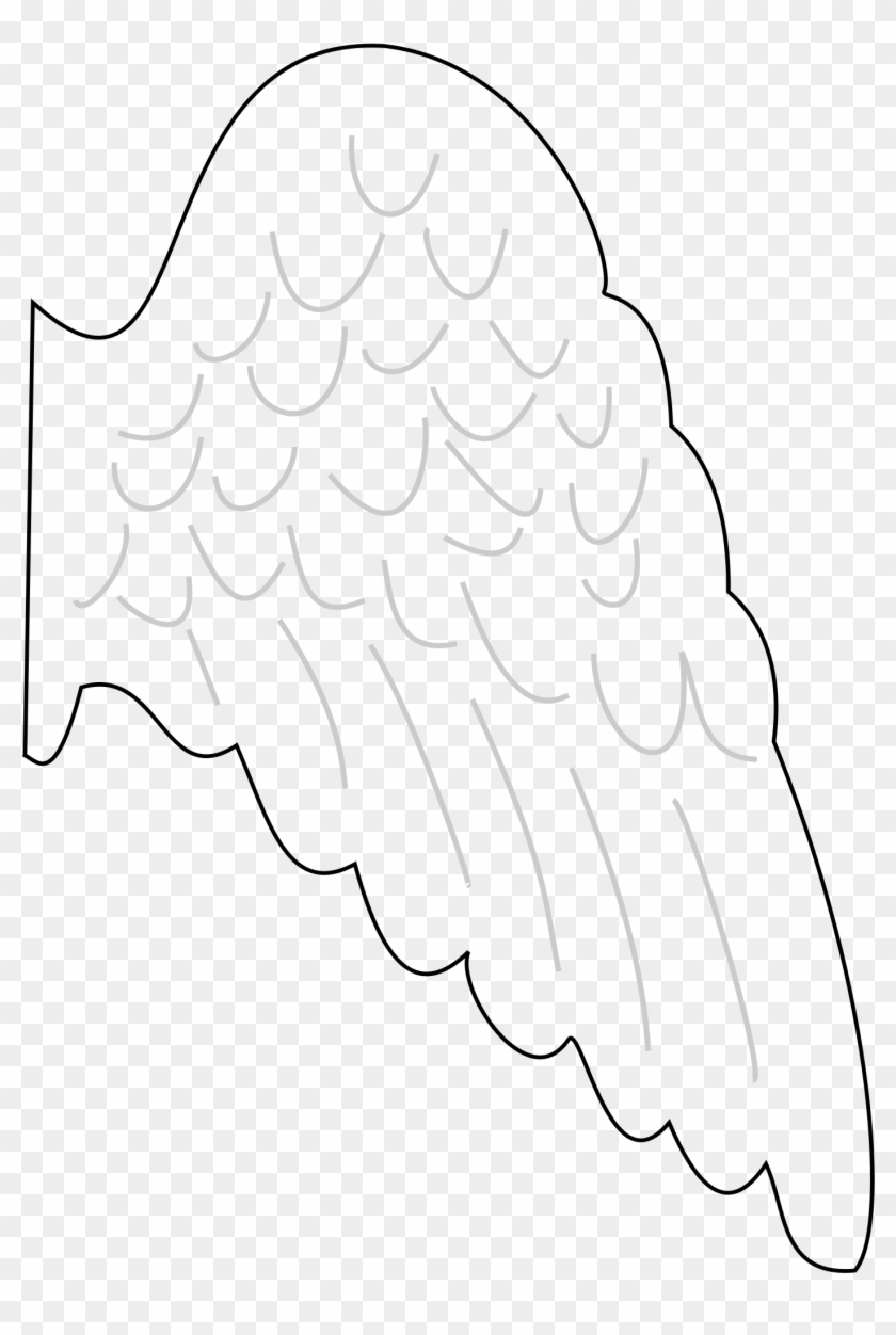 Image Transparent Download S Big Image Png Printable Angel Wing Template Png Download 1697x2400 302506 Pngfind