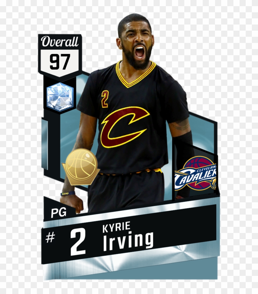 Kyrie Irving Myteam Diamond Card Reggie Miller Nba 2k17
