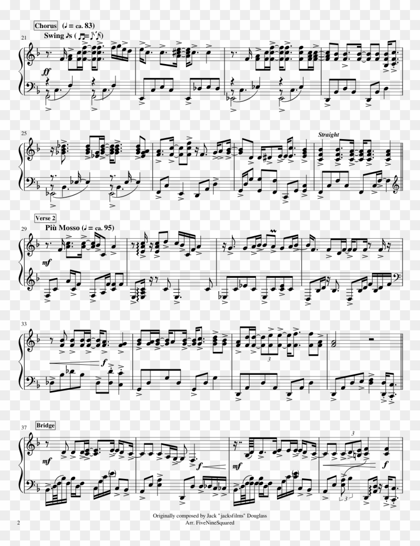 We Re All Just Assholes Talking To A Camera Sheet Music Weight Of The World Sheet Music Nier Hd Png Download 850x1100 306709 Pngfind