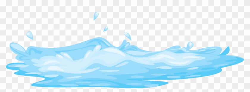 Cartoon Puddle Transparent Background, HD Png Download - 6000x1866(#306945)  - PngFind
