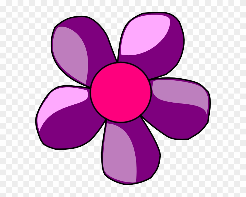 Spring Flowers Clipart Flower Violet Clip Art Hd Png Download 600x594 Pngfind