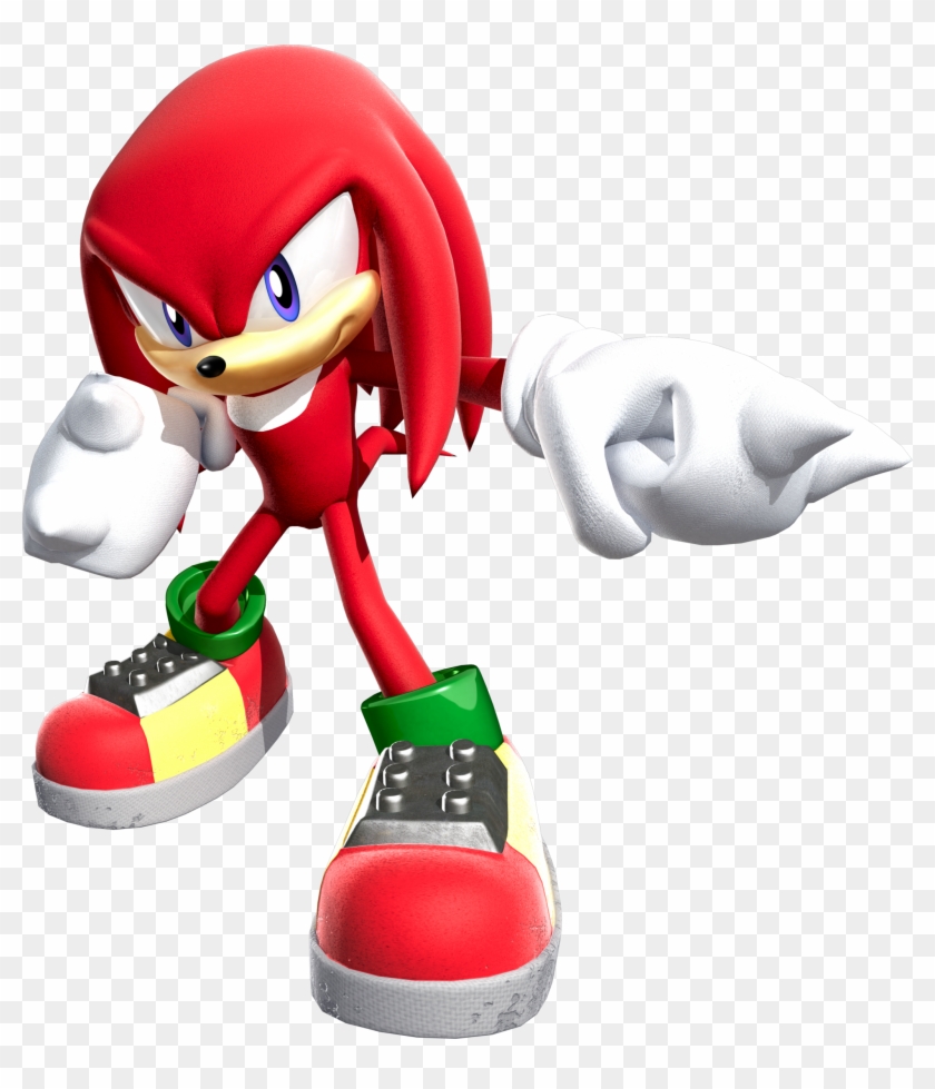 Shadowth Knuckles - Knuckles The Echidna, HD Png Download - 2051x2294 ...