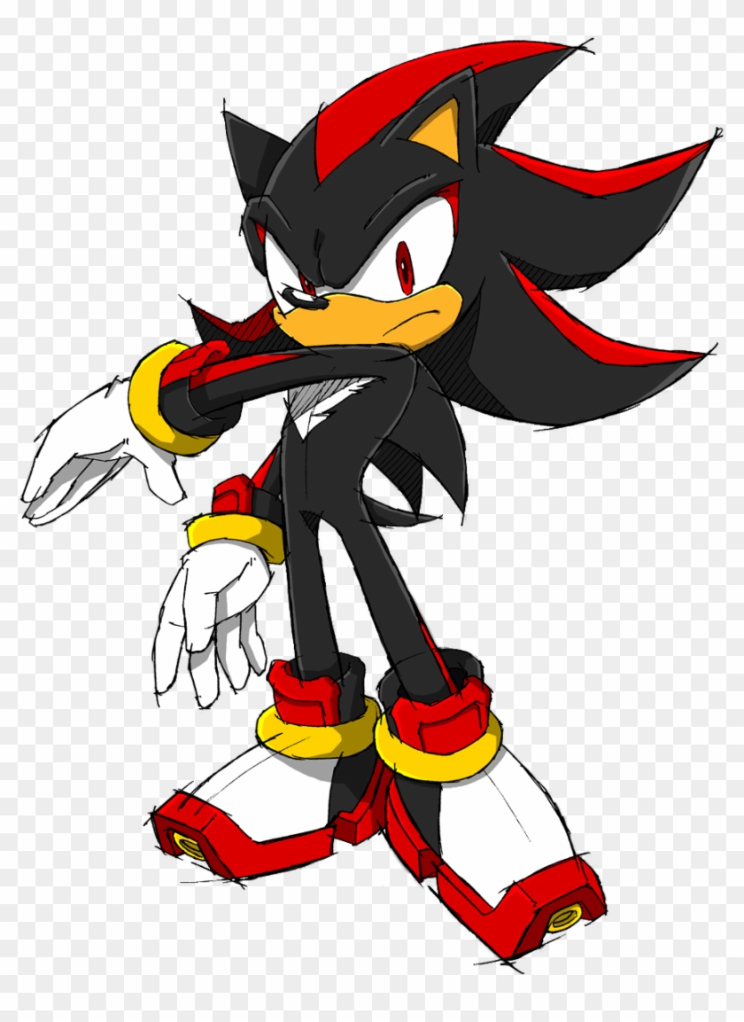 Sonic Sprite Png , Png Download - Shadow The Hedgehog Pixel Art