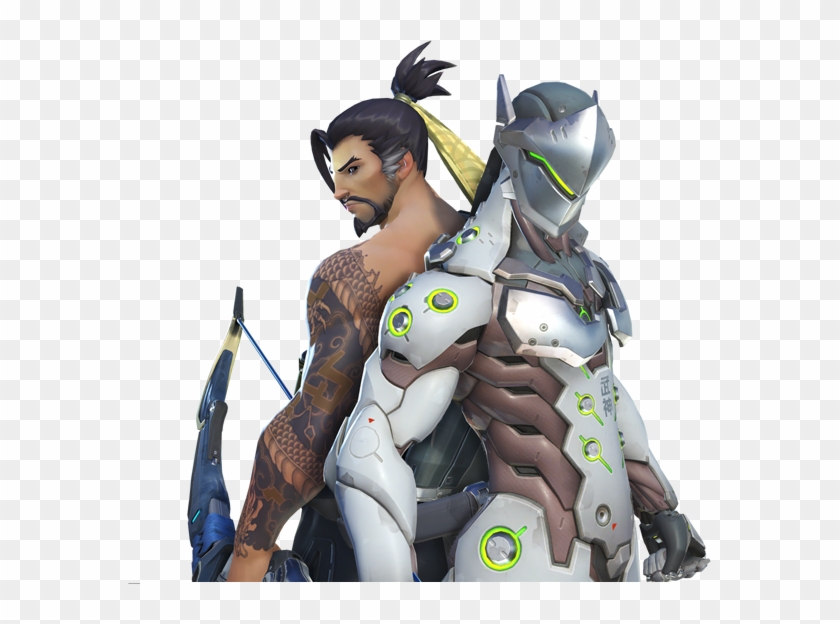 Hanzo Genji Yz6ucq - Overwatch Genji And Hanzo Png