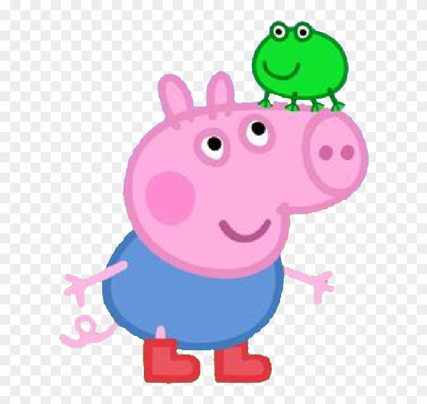 Peppa Pig In Muddy Puddle Transparent Png Image - Peppa Pig George Png, Png  Download - 612x716(#307824) - PngFind