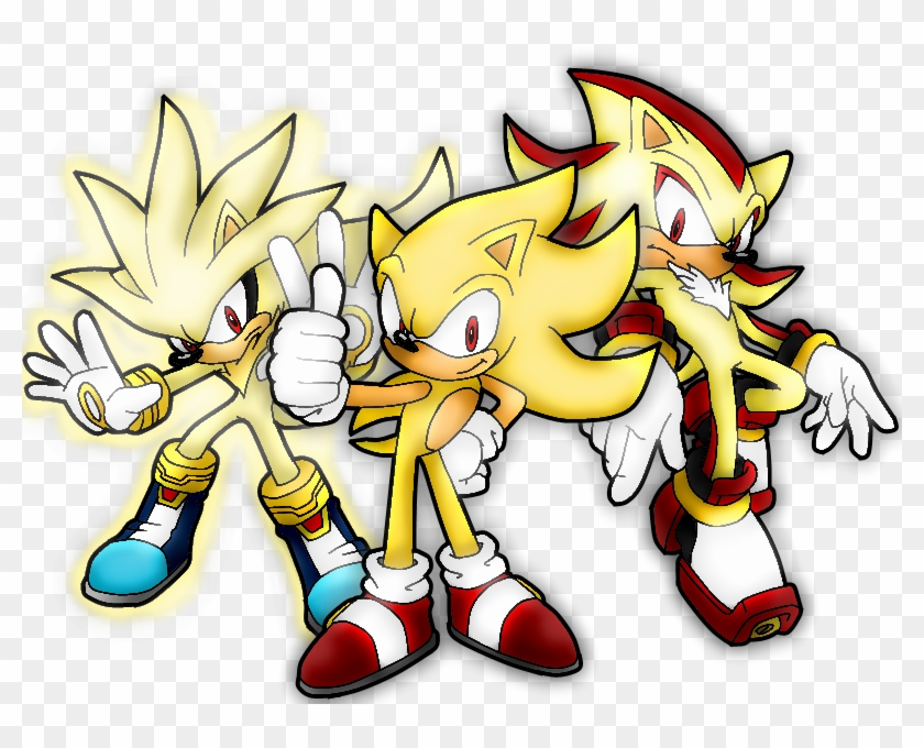 Random Sonic Girls And Boys Images Sonic Shadow Silver Super
