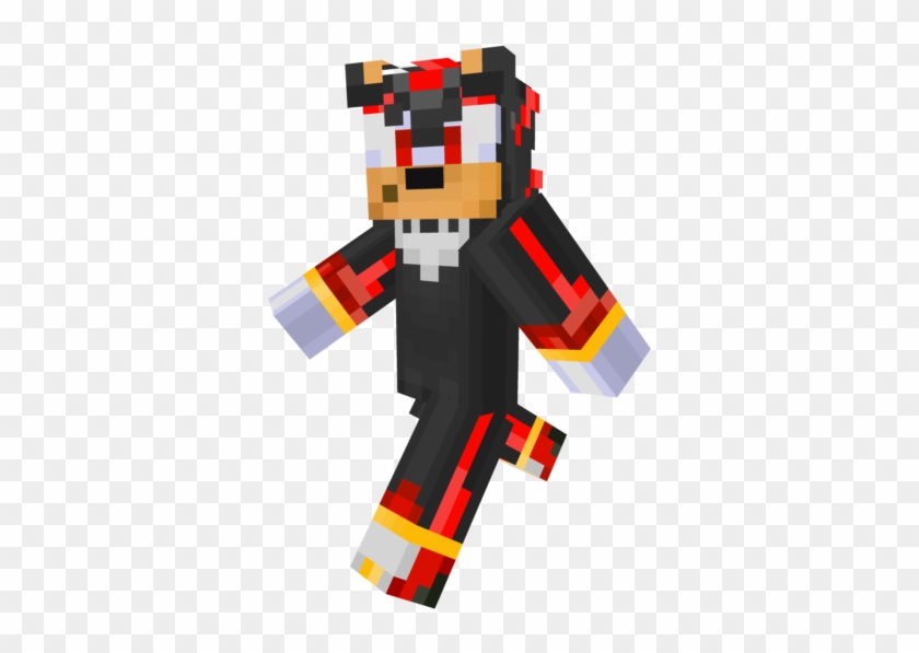 Sonic The Hedgehog Shadow The Hedgehog Minecraft Skin Minecraft Shadow