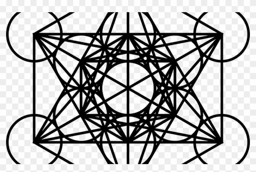 Free Vector Graphic - Metatron's Cube, HD Png Download - 1368x855 ...