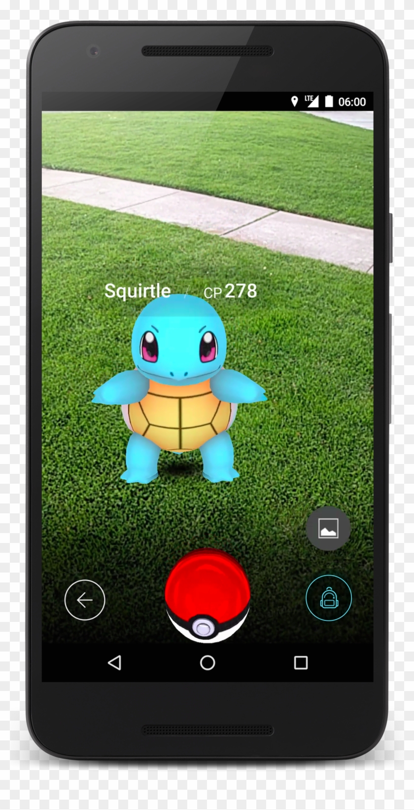 Pokemon Go Pokemon Go On Cell Phone, HD Png Download 1283x2497