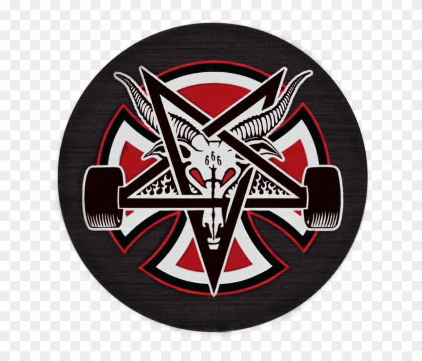 thrasher x independent logo