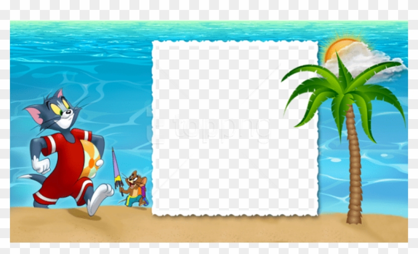 Free Png Tom And Jerry Summer Png Kids Frame Background - Tom And Jerry  Frames, Transparent Png - 850x478(#3004670) - PngFind
