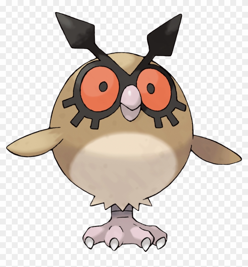 Hoothoot - Hoot Hoot Pokemon, HD Png Download - 823x823(#3007563) - PngFind