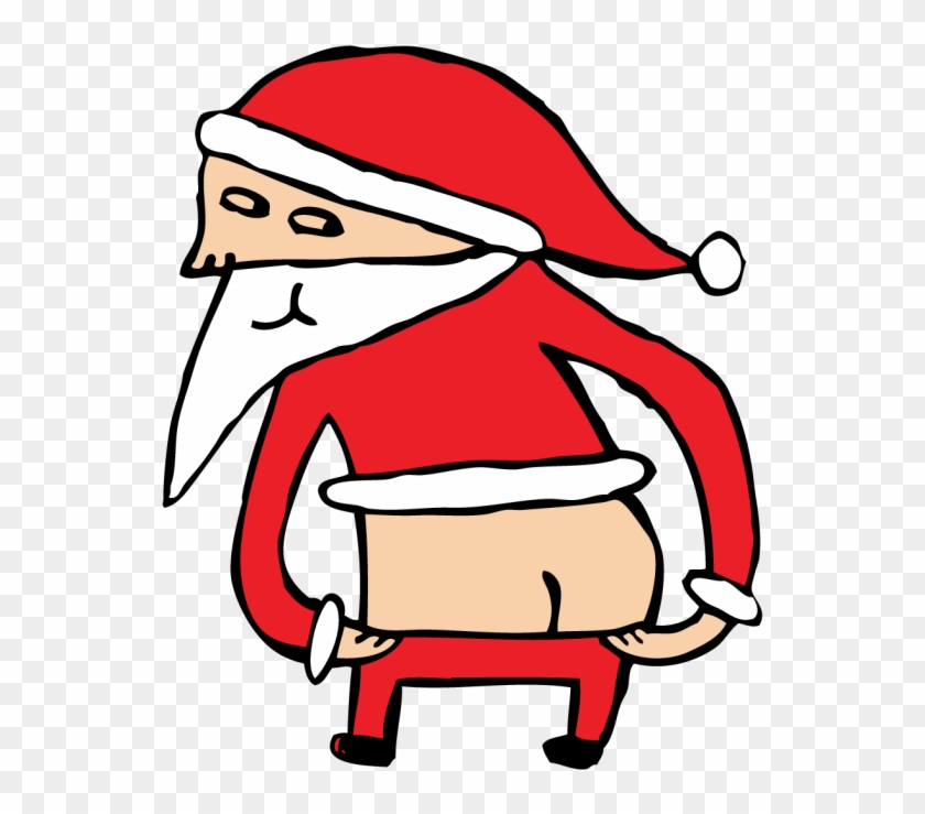 Naughty Santa Claus Clipart