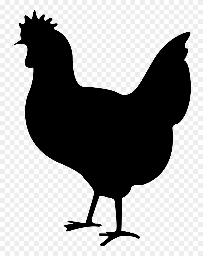 Jpg Black And White Stock Png Icon Free Download Onlinewebfonts Free Chicken Svg Transparent Png 740x981 3018088 Pngfind