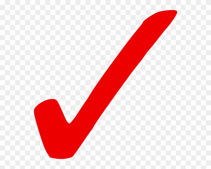 Red Check Icon Png Transparent Png 570x594 3027124 Pngfind