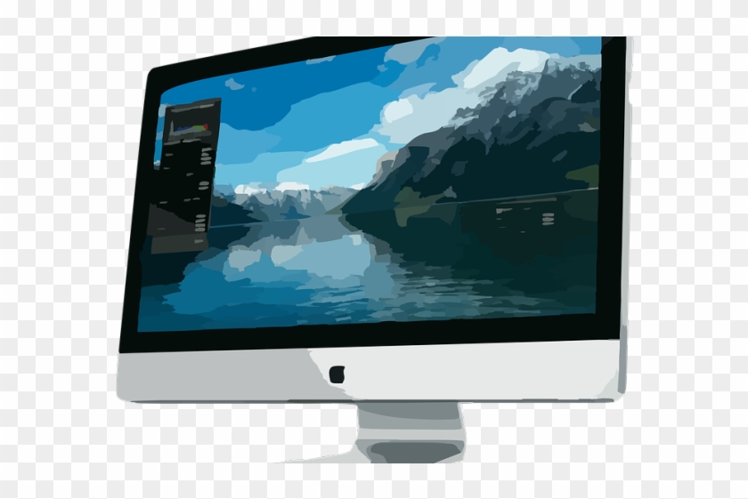 Display Clipart Mac Computer Screen 2007 Mac Desktop Computer