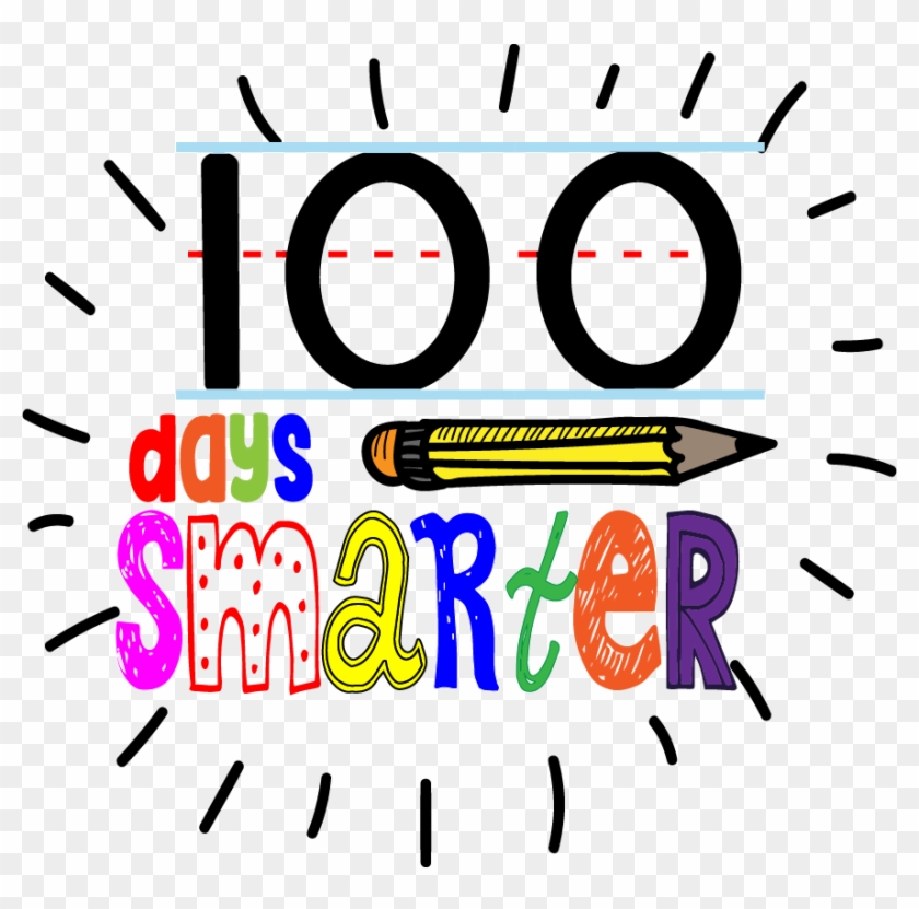 Fun 100th Day Of School Sign - 100 Days Of School Clipart Png ...