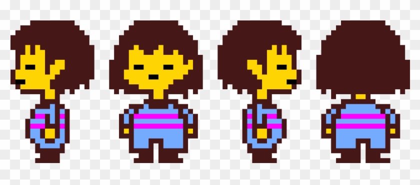 Pixel art Undertale Sprite, sprite, fictional Character, material, grid png