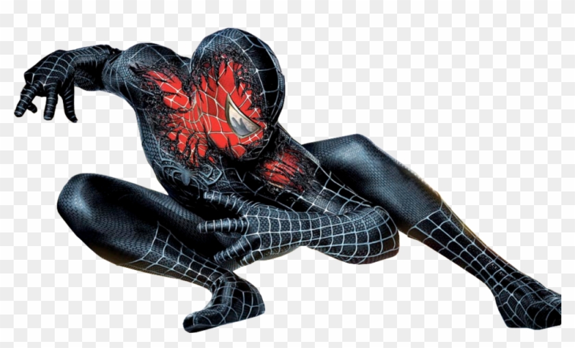 Venom Transparent Spiderman - Hombre Araña Negro Animado, HD Png Download -  1000x559(#3053601) - PngFind