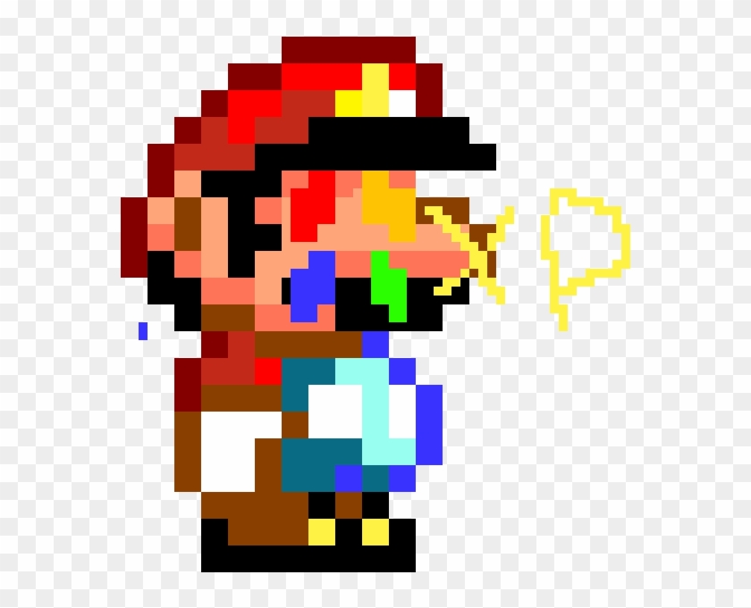 Pixel Art Super Mario World Hd Png Download 610x760 Pngfind