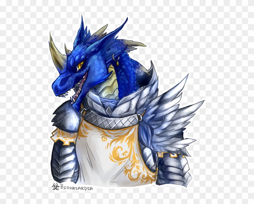 Ayyy It's My Vengeance Paladin Dragonborn Girl That - Blue Dragonborn