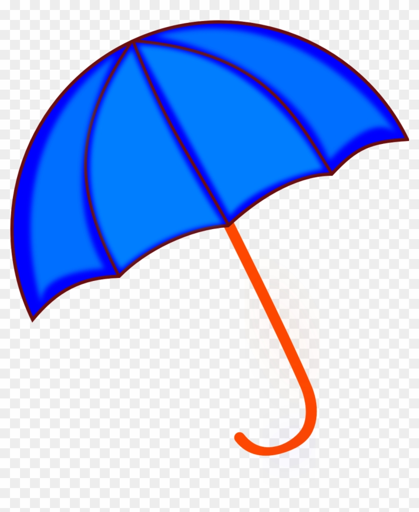 Umbrella Blue Rain Weather Png Image - Umbrella Png Clipart Cartoon,  Transparent Png - 1075x1280(#3078375) - PngFind
