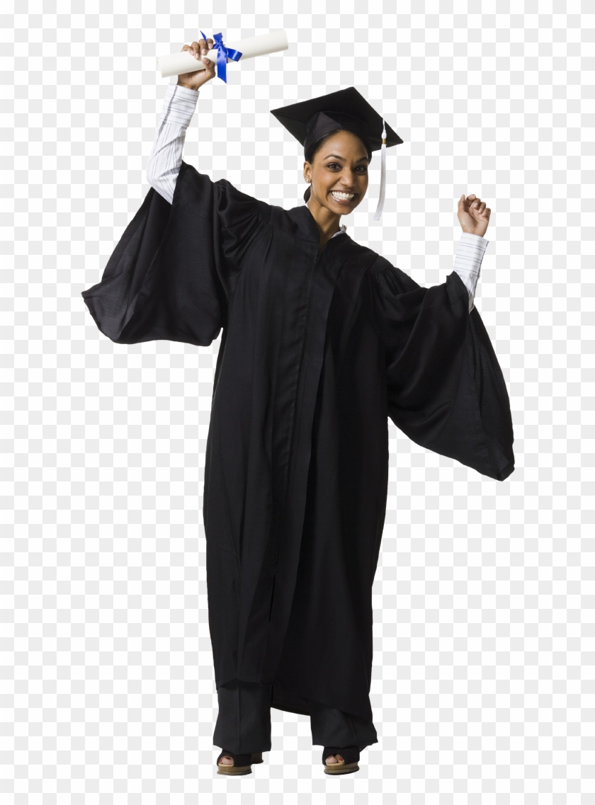 College Degree Designed For Asd Person In Graduation Gown, HD Png