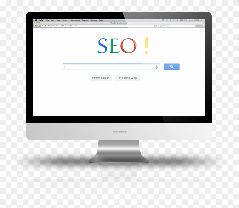 Search Engine Optimization Mockup, HD Png Download - 800x652(#3091379 ...