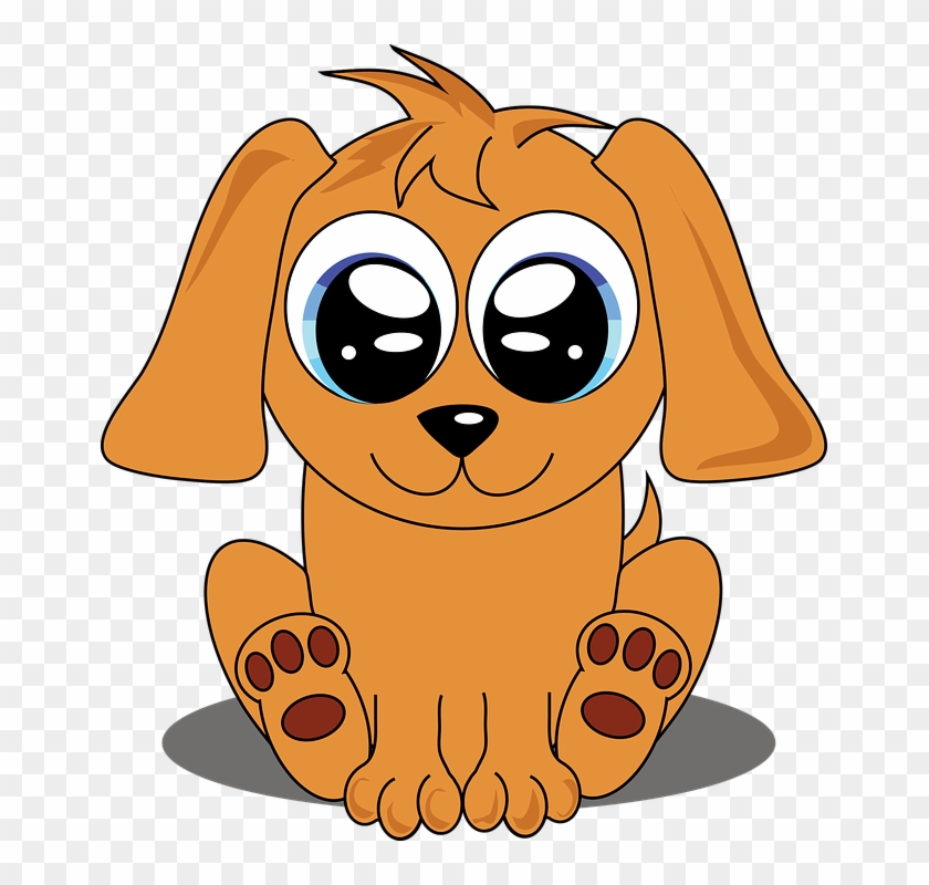 Puppy Cute Adorable Digital Cartoon Dog Animal - Adorable Cute Cartoon  Puppies, HD Png Download - 657x720(#3091702) - PngFind