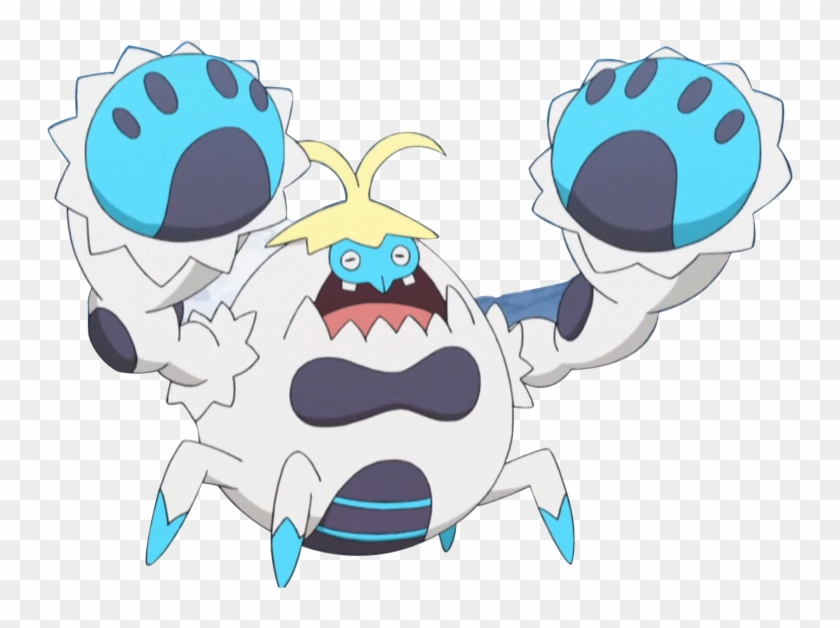Free Download Crabominable Pokemon Png Image Transparent Png Download 747x548 Pngfind