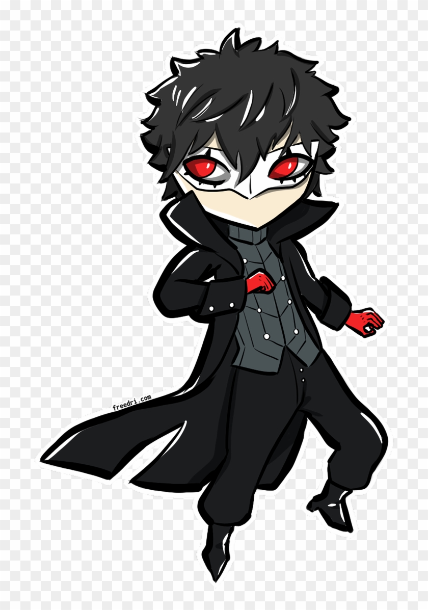 0 Replies 0 Retweets 1 Like - Chibi Persona 5 Joker, HD Png Download ...