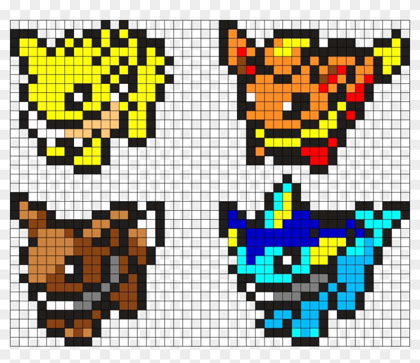 Hitmonlee Evolution Pokémon Perler Fuse Bead Pixel Art Sprite 