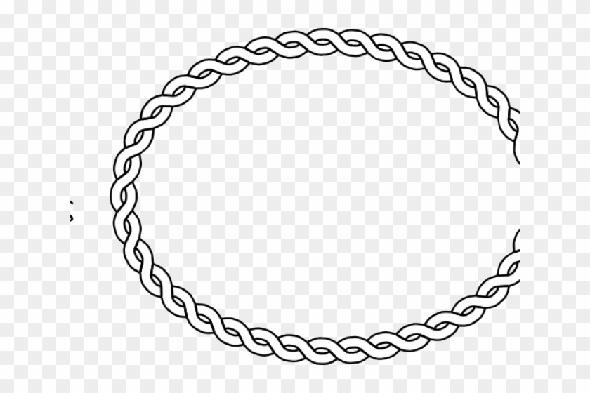 rope oval border