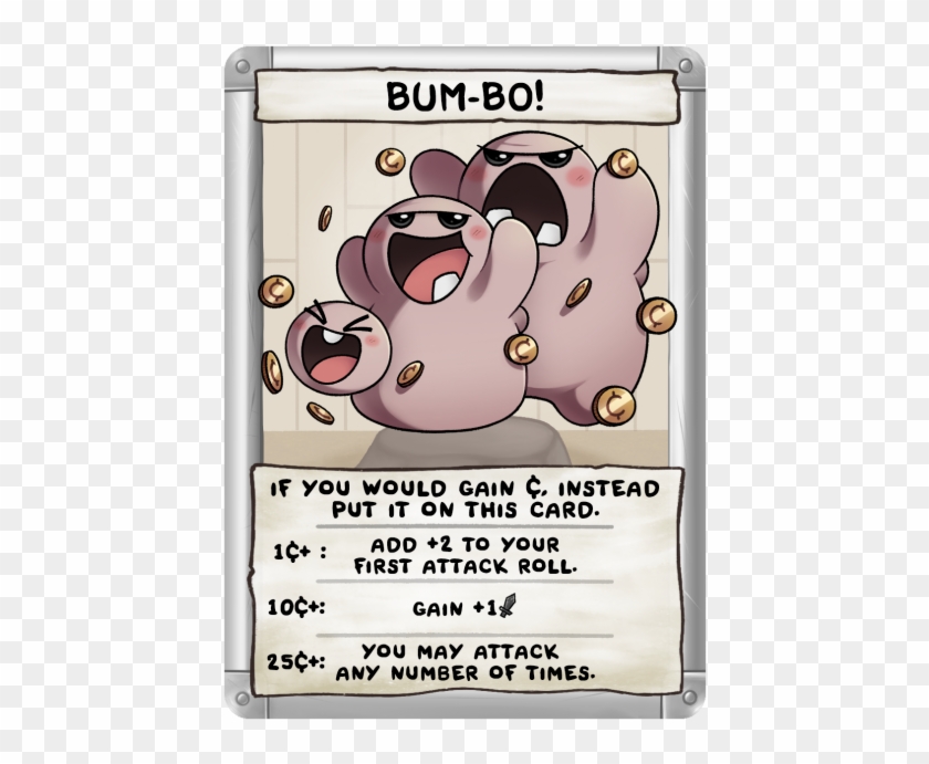 Bum Bo If You Woulo Gain C Binding Of Isaac Four Souls All Cards Hd Png Download 477x650 316369 Pngfind