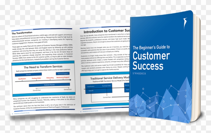 The Beginner's Guide To Customer Success - Brochure, HD Png Download ...