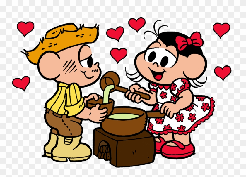 Smudge X Maggy Turma Da Monica Festa Junina Magali Hd Png Download 1186x800 Pngfind