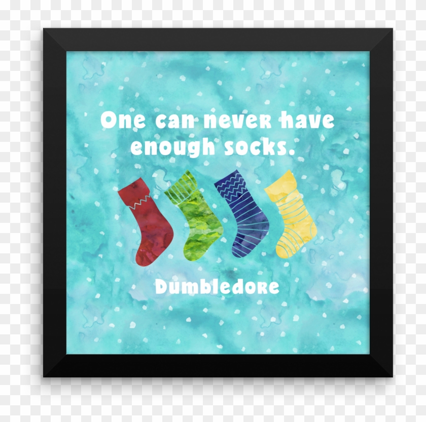 One Can Never Have Enough Socks Christmas Card HD Png Download